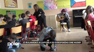 Porubská ZŠ Bulharská si zazpívala společně se školami z celé Evropy, Připojila se k Evropskému dni hudby