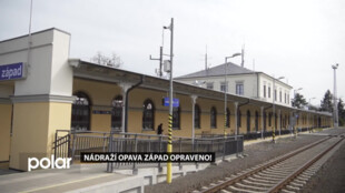 Rekonstrukce vrátila nádraží Opava západ historickou podobu