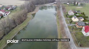 Revitalizace rybníka Pašůvka v Horní Suché je dokončena, lokalita může sloužit k procházkám