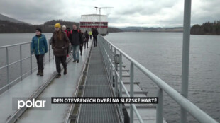 Útroby přehrady Slezská Harta i turbíny elektrárny mohli vidět návštěvníci Dne otevřených dveří
