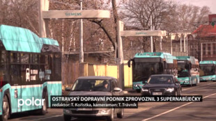 Ostravský dopravní podnik zprovoznil 3 supernabíječky. Autobus nabijí za pár minut