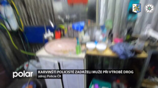 Karvinští policisté zadrželi muže při výrobě drog,  hrozí mu až 10 let za mřížemi