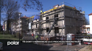 Slezská Ostrava rekonstruuje tři domy v Heřmanické ulici za 36 milionů korun