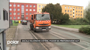 Slezská Ostrava zahájila rajónové čištění. Řidiči by měli sledovat zákazové značky v ulicích