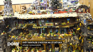 Na interaktivní výstavě Svět fantazie z kostek v Ostravě byly k vidění hrady, lunapark i elfí vesnička