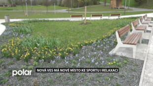 Nové Ves má nové místo ke sportu i relaxaci. Park U Boříka má sloužit jako nové cetrum obvodu