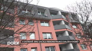 V Ostravě-Jihu prochází rekonstrukcí další bytové domy. Lidé ušetří za energie