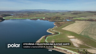 Na Slezské Hartě byla dokončena a otevřena cyklostezka od přehrady do Razové