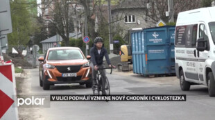 Už žádné nebezpečné situace. V ulici Podhájí na jihu Ostravy vznikne nový chodník i cyklostezka