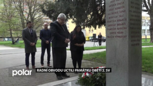 Vedení Ostravy-Jihu si připomnělo 78 let od konce 2. světové války pietním aktem