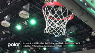 Novojičínská basketbalová hala ušetří díky světlům, možná i fotovoltaice