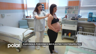 Nemocnice Karviná-Ráj nabízí těhotným maminkám i ženám po porodu službu fyzioterapeutky