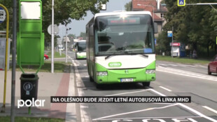 Na Olešnou bude jezdit letní autobusová linka MHD z Frýdku-Místku
