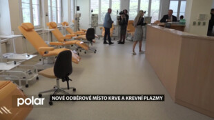 Slezská nemocnice Opava otevřela nové odběrové centrum krve a plazmy pro Bruntálsko a Krnovsko