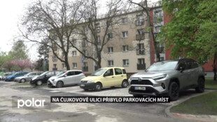 V Ostravě-Jihu roste počet parkovacích míst. Nová přibyla na Čujkovově ulici