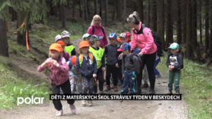 Děti z mateřských škol strávily týden v Beskydech