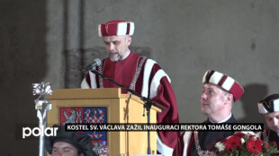 Kostel sv. Václava zažil inauguraci rektora Tomáše Gongola a dvou děkanů