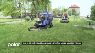 Slezská Ostrava ročně vynakládá na kosení trávníků 15 milionů korun