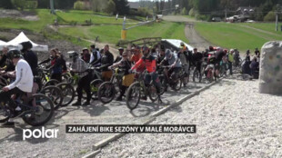 Stovky bikerů se sjely do Jeseníků aby v Malé Morávce odstartovaly letošní sezónu