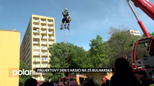 Projektový den na ZŠ Bulharská přiblížil dětem náročnou práci hasičů