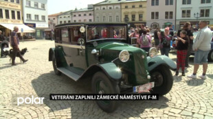 Přehlídka historických aut z Veteran Rally Ostrava uchvátila i Frýdek-Místek