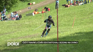Čeští travní lyžaři odstartovali sezonu na Svinci, o reprezentaci bojuje i zdejší svěřenec