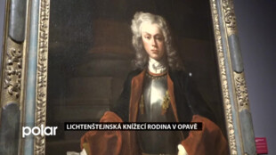 Lichtenštejnská knížecí rodina v Opavě zahajovala výstavu