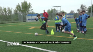 Fotbalový klub 1. FC Poruba vychovává nadějné fotbalisty. Zájem o ně je i v zahraničí