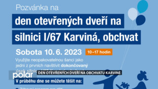 ŘSD ČR chystá Den otevřených dveří na obchvatu Karviné