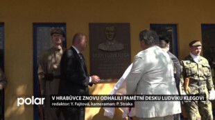 V Ostravě-Jihu slavnostně znovu odhalili pamětní desku legionáři a lékaři Ludvíku Klegovi. Původní zmizela za totality