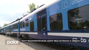 Nový RegioPanter bude jezdit mezi Ostravou a Opavou, poprvé byl k vidění na veletrhu Rail Days