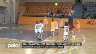 Malí basketbalisté odehráli turnaj přípravek ve velké hale