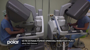 Ve Fakultní nemocnici Ostrava poprvé operovali roboticky plíce. Už po 4 dnech se pacientka cítí lépe