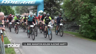12. Bike maratonu kolem Slezské Harty se účastnilo přes 250 závodníků. Ceny předával nový hejtman MS kraje