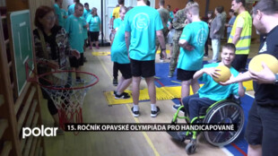 Proběhl již 15. ročník opavské olympiády pro handicapované
