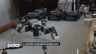 9. ročník Opavského robocupu, studenti programovali pohyb virtuálního robota