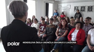 Mendelova střední škola ukončila Erasmus u Laudona