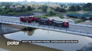 Nový most na obchvatu Karviné prošel zatěžovacími zkouškami