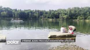 Revitalizované Stříbrné jezero v Opavě prochází dodatečnými úpravami. Řasu se podařilo odstranit