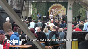 Sobotní festival na Masarykově náměstí: Lidé ochutnávali piva a bavili se hrami i muzikou