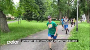 Školní Olympijský běh startoval i ve Smetanových sadech