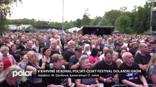 V Karviné se konal polsko-český festival Dolański Gróm s kapelou Kombi i Pražským výběrem