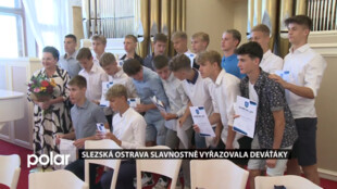 Slezská Ostrava slavnostně vyřazovala žáky devátých tříd