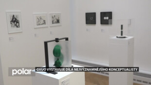 Jan Wojnar. GVUO vystavuje díla našeho nejvýznamnějšího konceptualisty