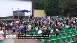 V karvinském letním kině se konal 24. ročník Romského festivalu