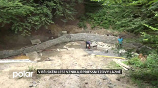 V Bělském lese pokračuje projekt Cesta vody. Upravována jsou nejoblíbenější místa