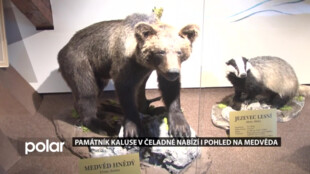 Památník Kaluse v Čeladné připomíná starou školu, nabízí ale i pohled na medvěda