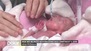 MSK má díky perinatologickému centru FN Ostrava nejnižší novorozeneckou úmrtnost v zemi