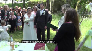 Netradiční svatební obřady se konají v Razovských tufitech