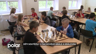 Děti soutěžily O šachového krále a královnu Frýdku-Místku